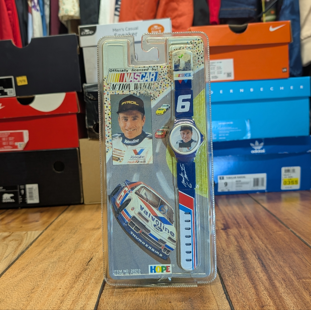 Mark Martin Nascar Digital Watch (Nib)